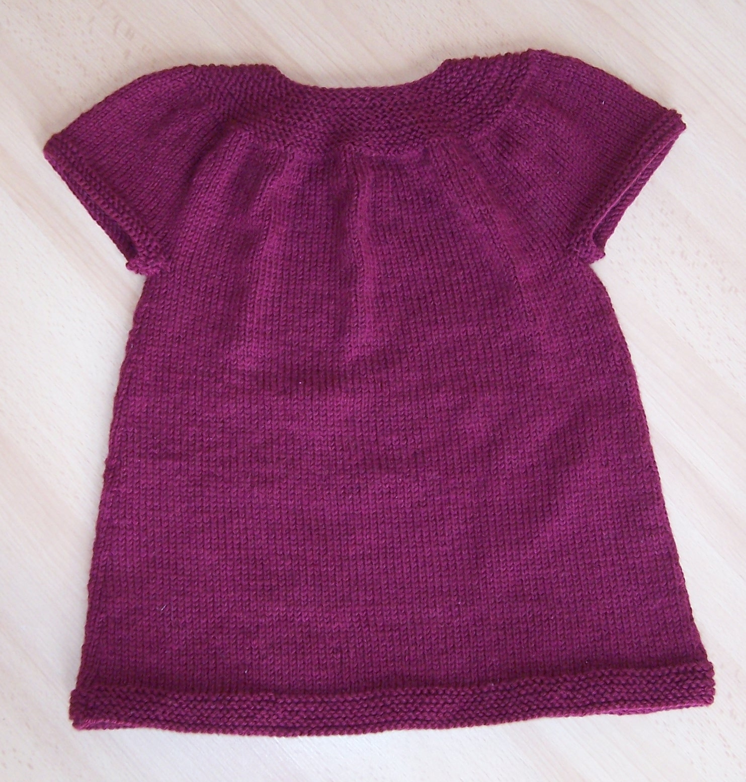 robe tricot fille 2 ans