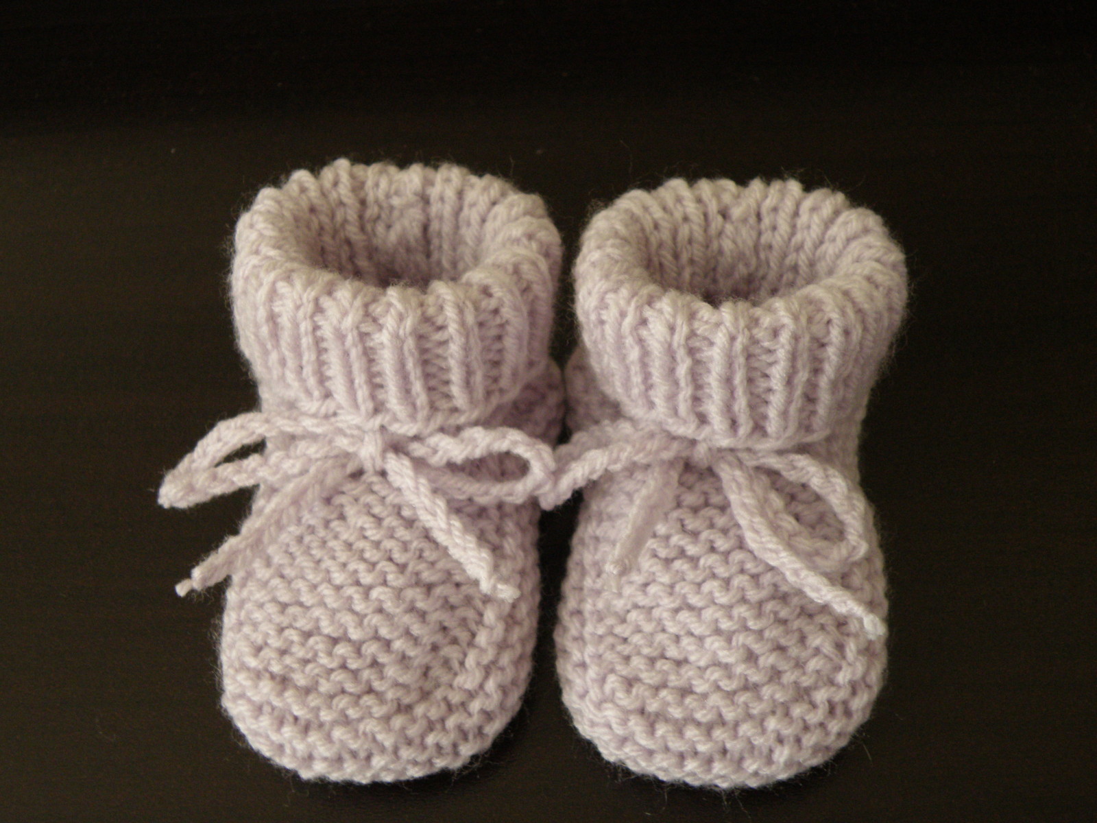 modele tricot chausson bebe gratuit