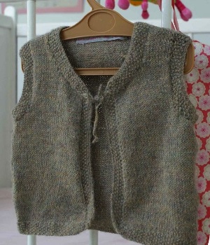 tricot pull sans manches