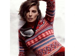 modele tricot pull jacquard femme