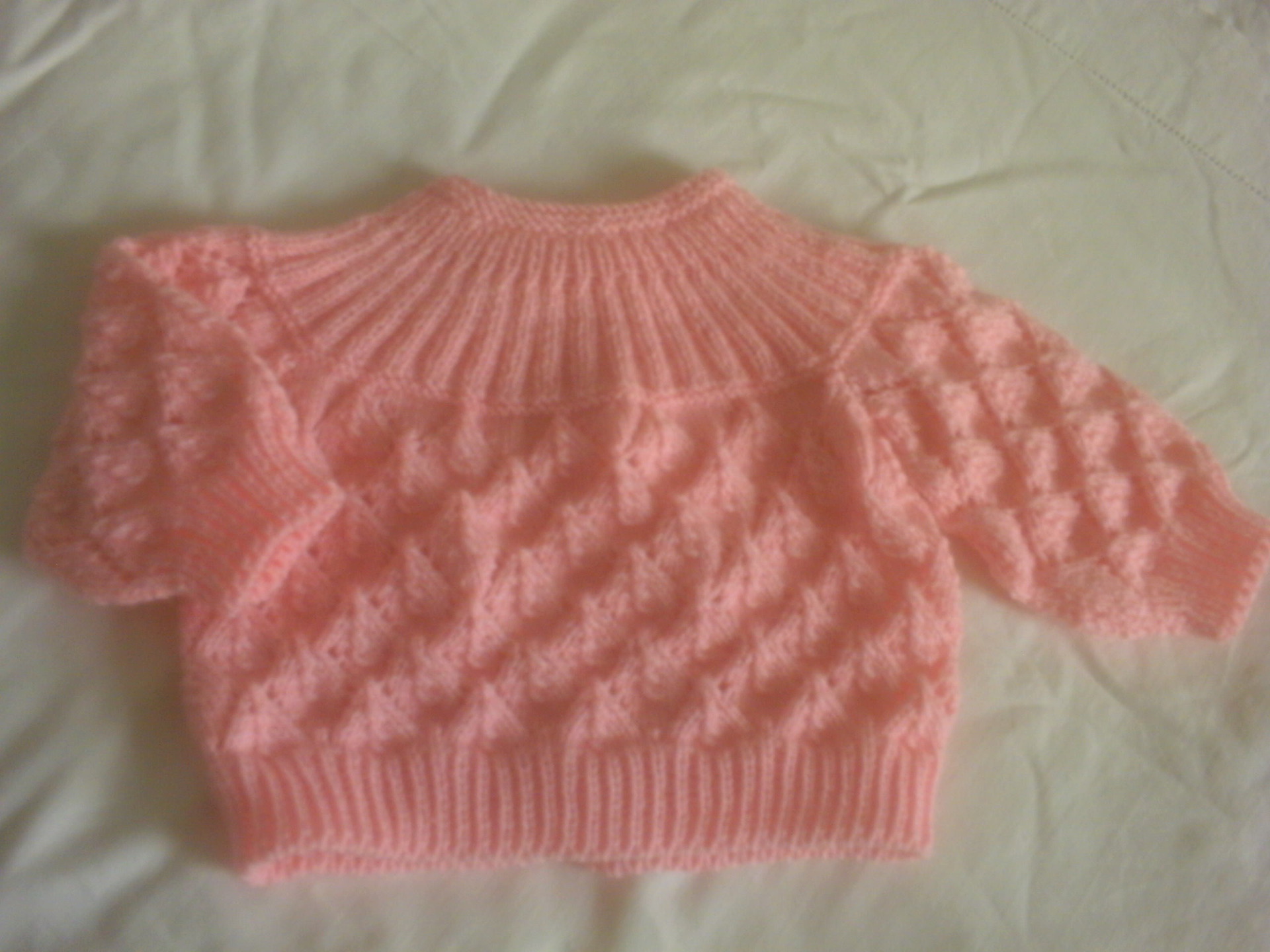brassiere a tricoter pour bebe