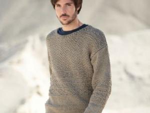 tricoter un pull homme modele