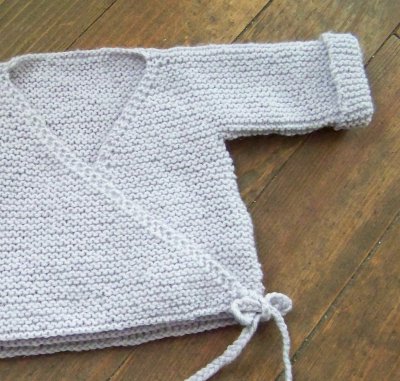 brassiere en laine pour bebe a tricoter