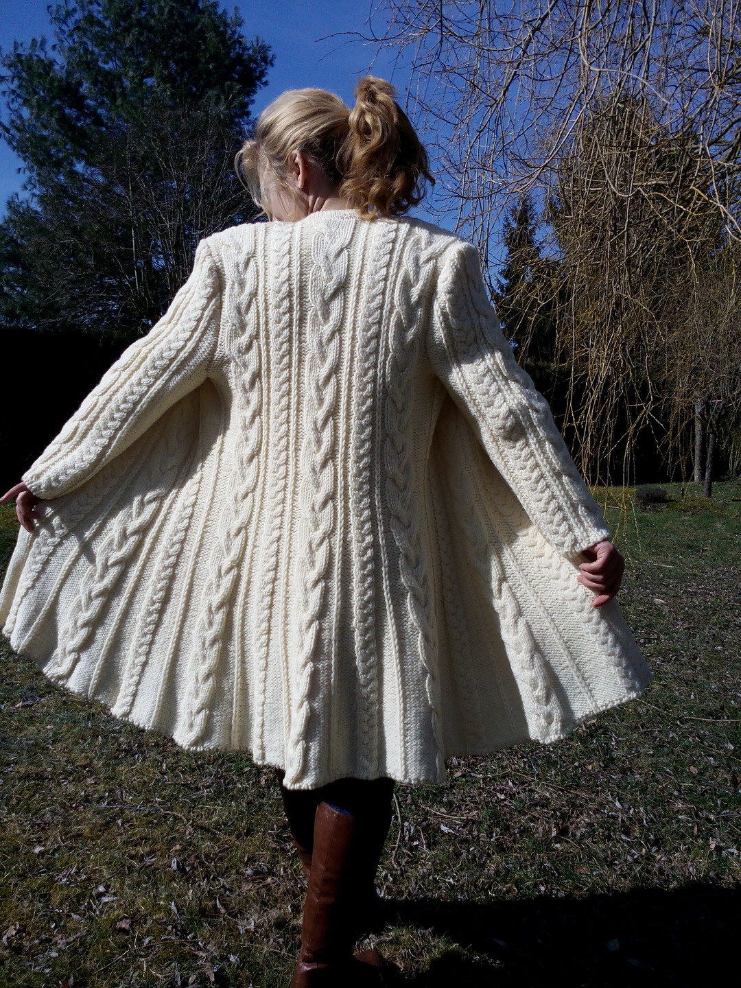 Gilet  femme   tricoter Laine et tricot