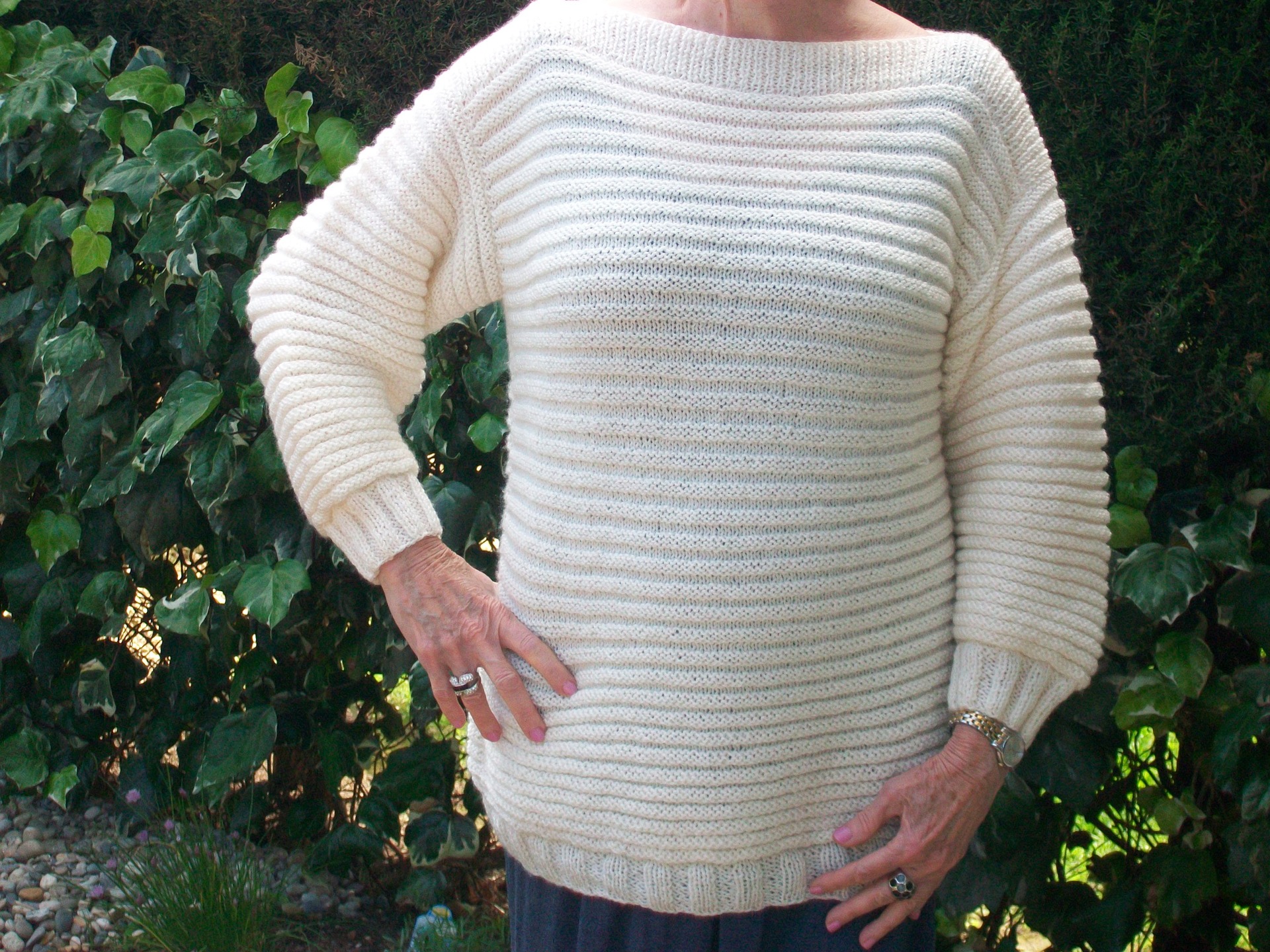 pull tricot facile femme