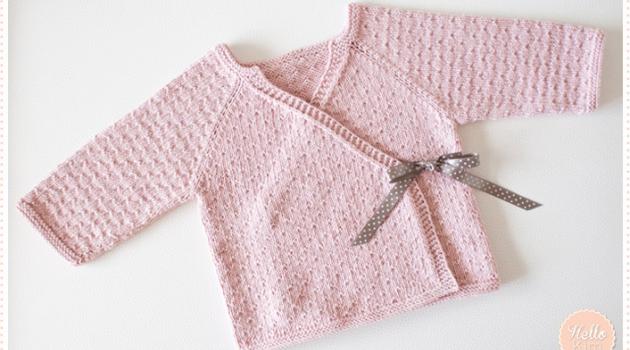 tricoter brassiere bebe