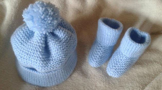 tricoter un bonnet bebe facile