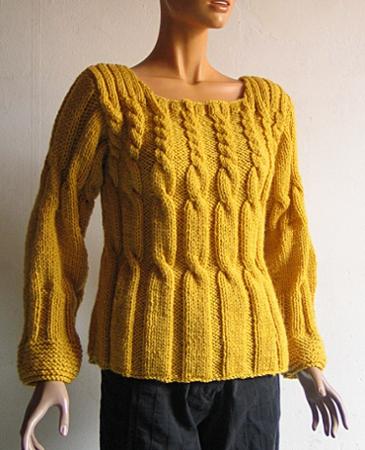 pull tricoter main