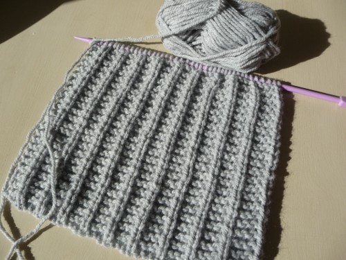 tricoter une echarpe snood