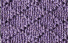 point de tricot simple